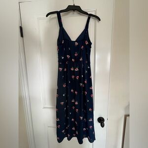 Navy blue dress
